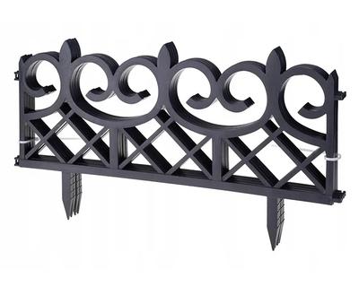 Garden Fence Set 4 Pieces Modular Anthracite