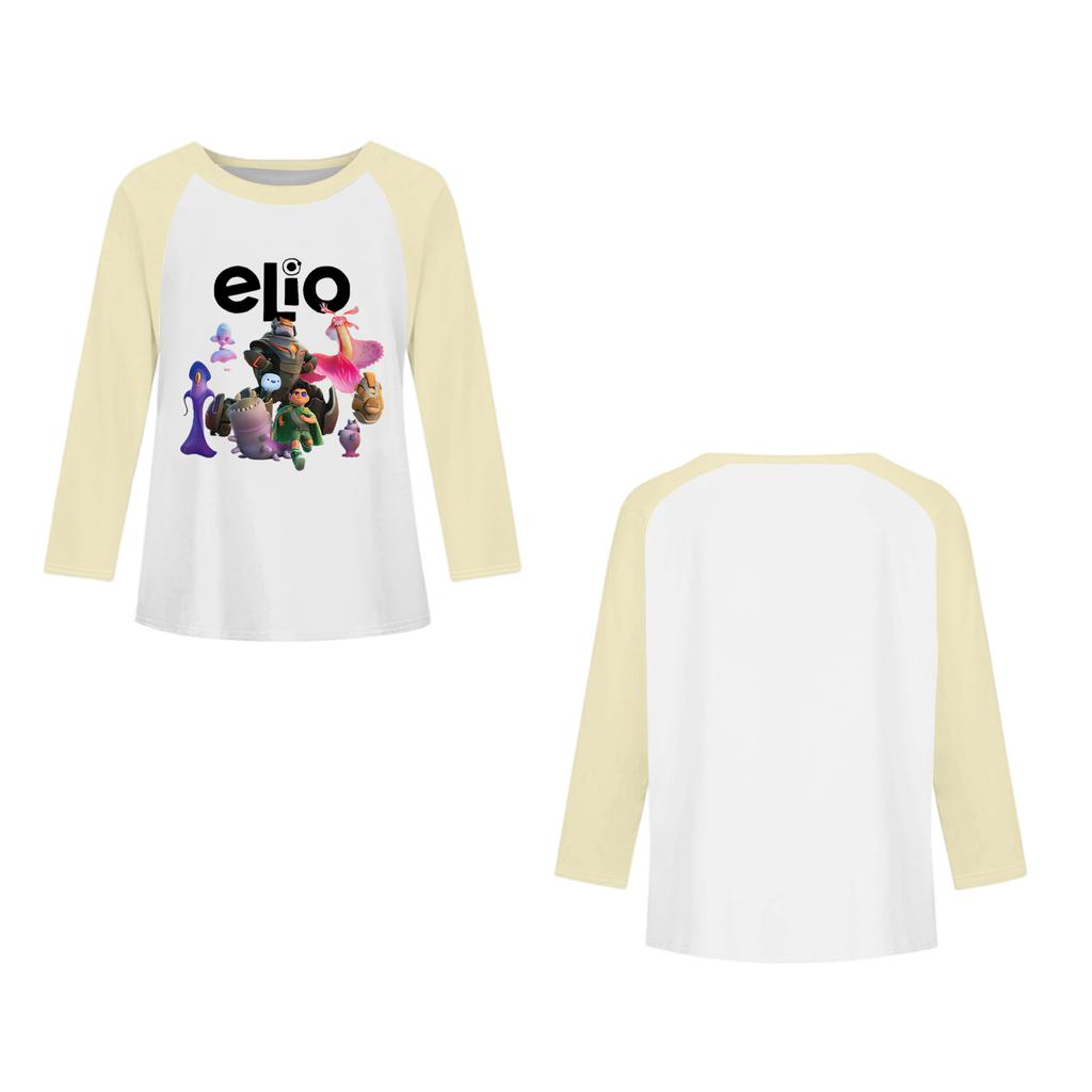 Modisches und bequemes Kinder-Langarm-Oberteil mit Rundhalsausschnitt und lockerem Schnitt