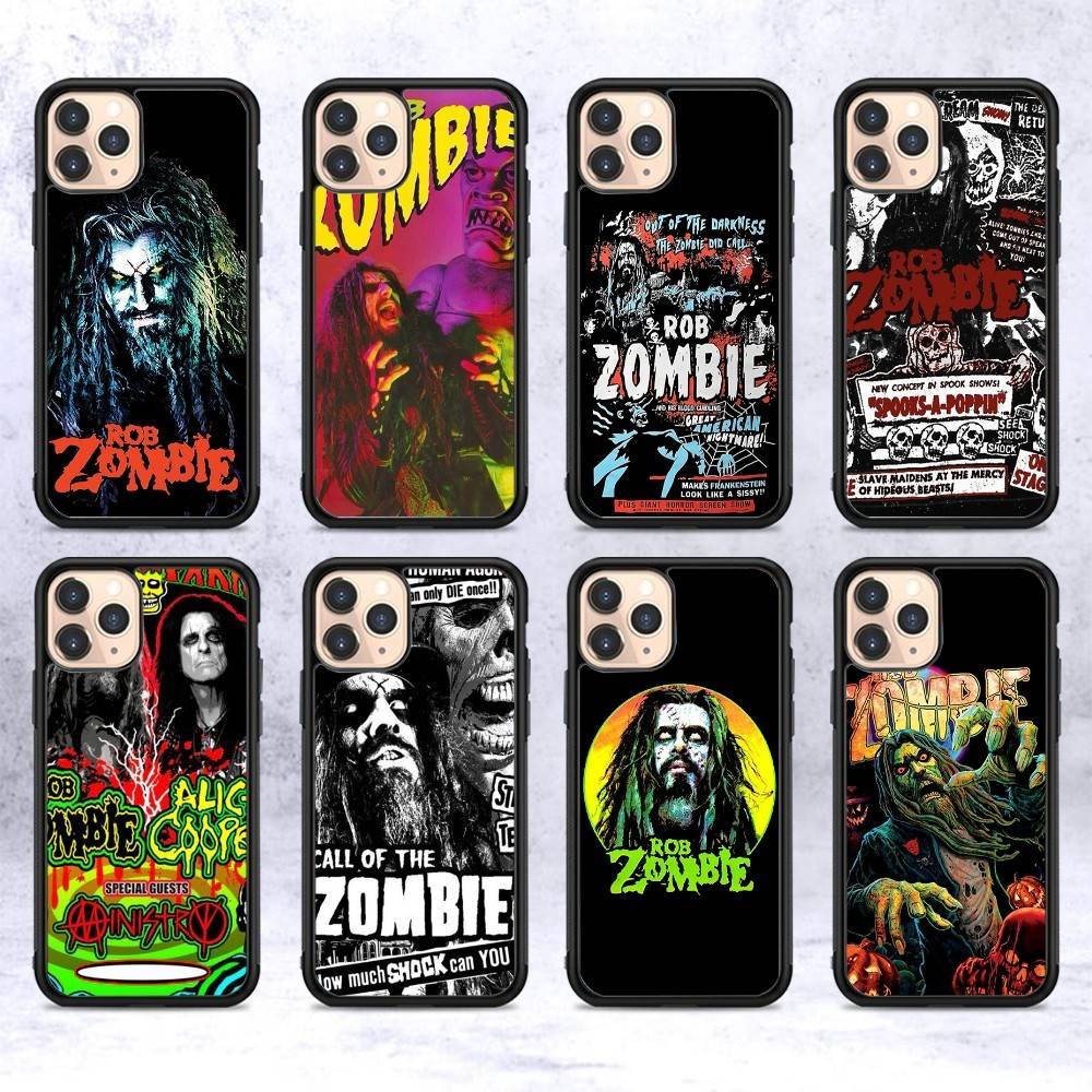 Rock Musician R-Rob Z-Zombie PC+TPU Phone Case For IPhone 17 16 15 14 PRO MAX 11 12 13 PLUS MINI Cover