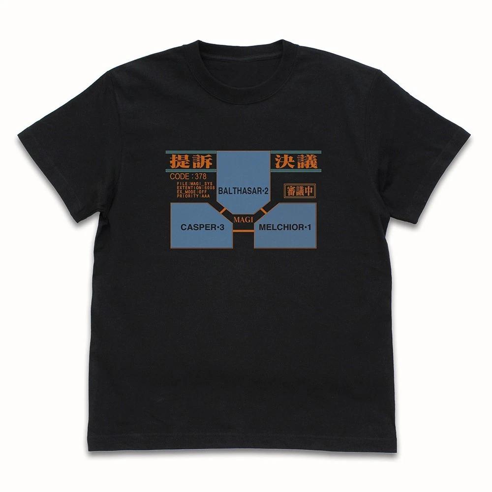 Evangelion Neon Genesis Evangelion Magi System TShirt Black Japan New PreSale M