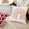 Rainbow Cute Print Pattern Throw Pillowcase Home Sofa Bed Decorative Pillowcase Car Office Decorative Pillowcase