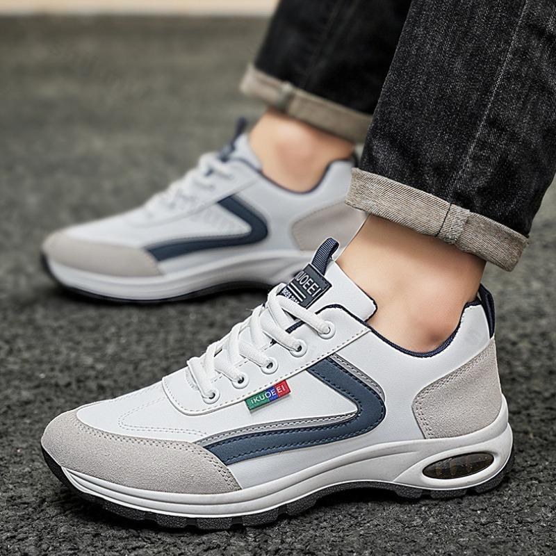 2026 Spring New Men's Casual Sports Shoes Fashi Trend Outdoor Walking Shoes Thick Soled Comfortable Lace Up Chunky sneakers
