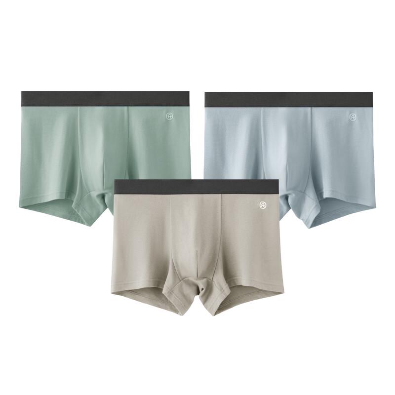 Fenteng Men's Pure Cotton Antibacterial Boxer Briefs