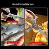 Zhi Shi Dolphin Heavy-Duty Kitchen Shears with Aluminum Handle