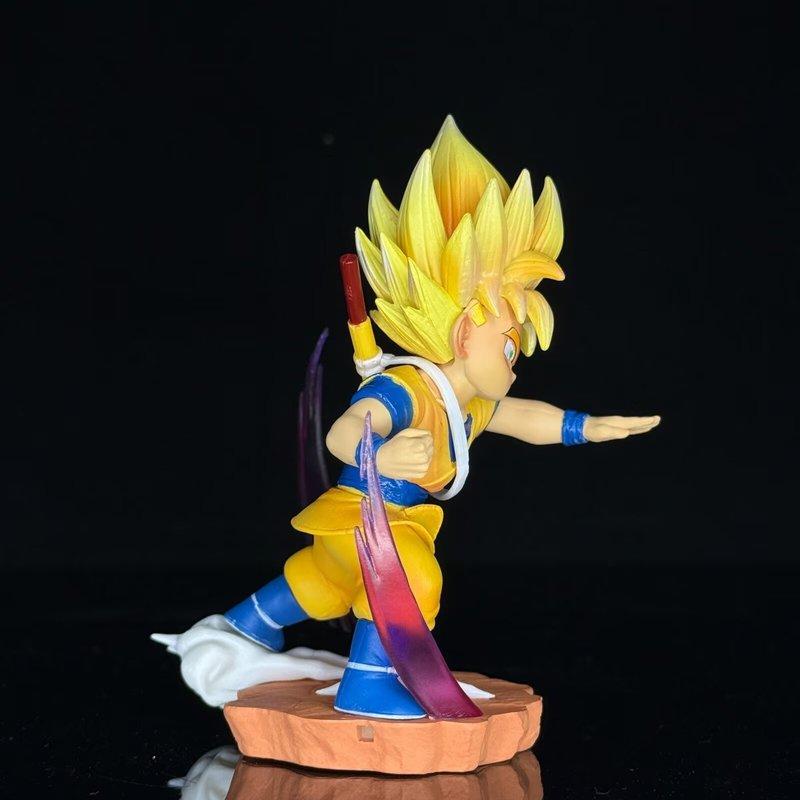 Anime Action Figure Dragon Ball Daima Great Demon King Small Goku Vegeta Pvc Collectible Statue Model Toy Christmas Boys Gifts