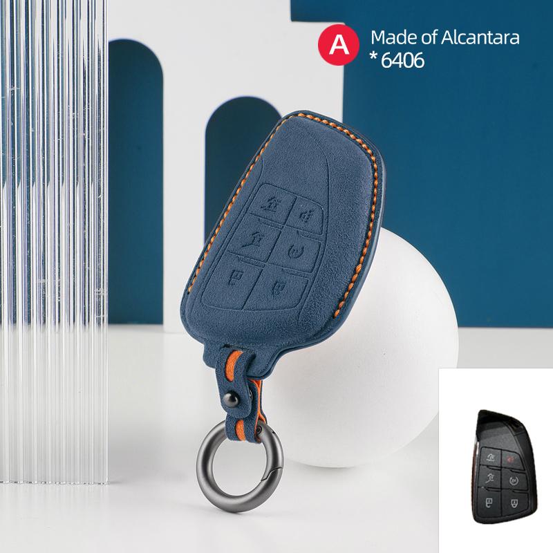 Interior Mouldings 6 Button Car Key Case Cover Shell For Chevrolet Tahoe Suburban GMC Yukon Buick ENVISION S Plus Avenir 2020 20