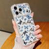 Butterfly Printing Bling Diamond Case For iPhone 17 Air 16e 16 14 15 13 17 Pro Max 15 16 Plus 17 Soft TPU Silicone Phone Cover