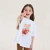 Yun'er Ma Girls' Cartoon Print Cotton T-Shirt