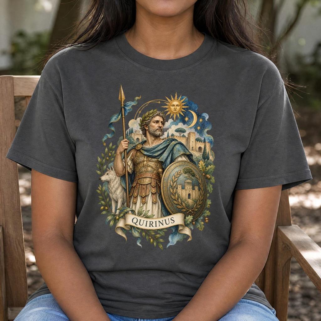 Tarot Quirinus Shirt - Front or Back Print - Mythology Gift