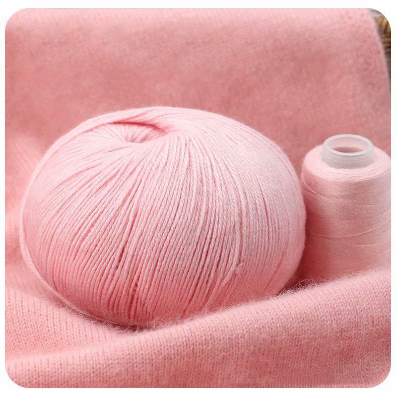 Cashmere Yarn Plush Mohair Knitting Thread Soft Baby Cotton Yarn For Cardigan Scarf Shawl Sweater Crochet DIY Handmade Yarn