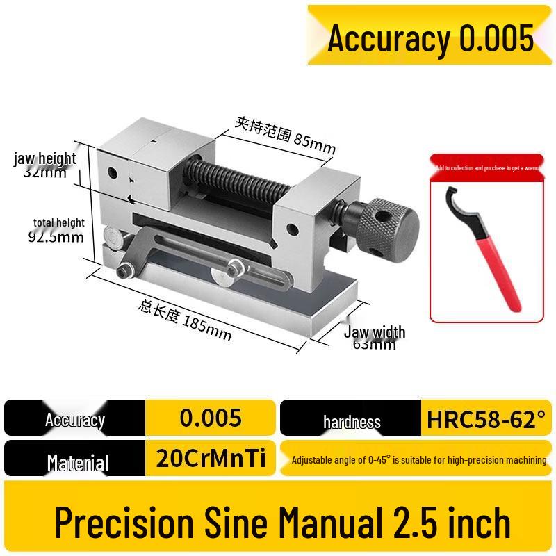 

Universal Precision Manual Sine Vise for Grinding