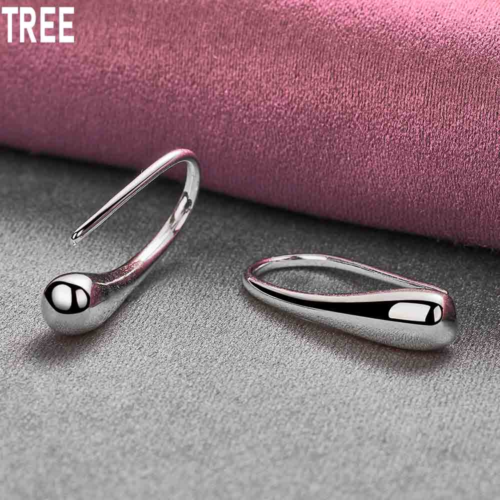 925 Sterling Silver Droplet/raindrop Pendant Fashion Wedding Jewelry