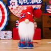 Day Independence Cute Gnome Plush Toys For Festive Home Display In Red And Colors Blue