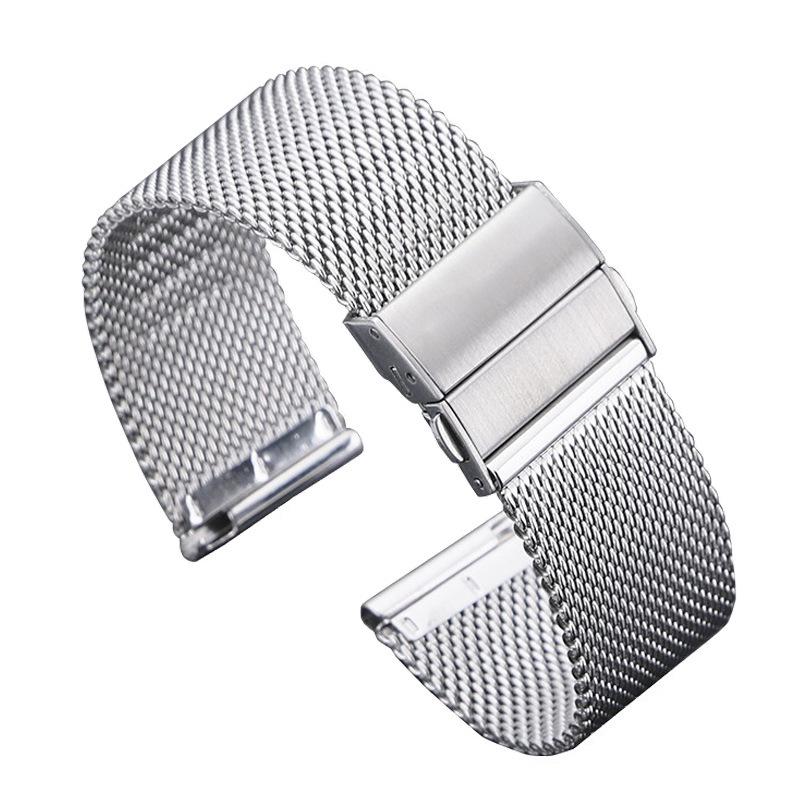 Apple Watch 10 Milanaise Armband mit Doppelschließe, Smart 06 Line Band und Huawei GT5 Stahlarmband.