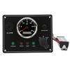 Marine Instrument Panel Multi Function 3000RPM Engine Speedometer Low Oil Pressure Water Temperature Alarm for RVs