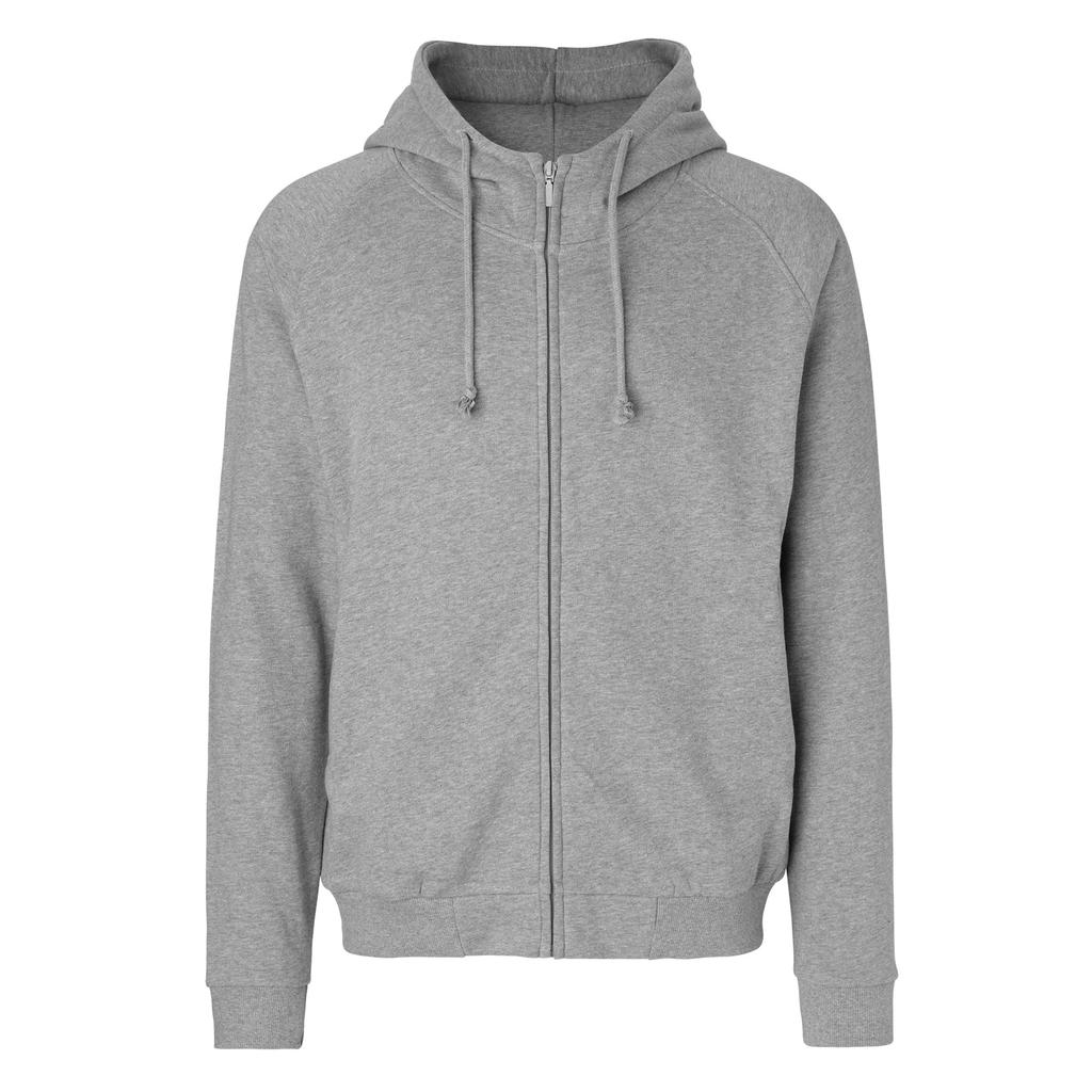 Neutral Unisex Vuxen Dold Dragkedja Hoodie