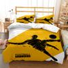 Copripiumino 3D Calcio Calcio/ Calcio Stampa Digitale Poliestere Set Biancheria da Letto Bambino Bambini Coperture Set Copripiumino Ragazzi Per Adolescenti