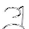 Men Stainless Steel Shaving Brush Stand Razor Holder for Salon Home Travel Use