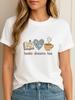 Books Dreams Tea T-Shirt Women's Cozy Aesthetic Graphic Tee Bookish Shirt Unisex T-Shirt