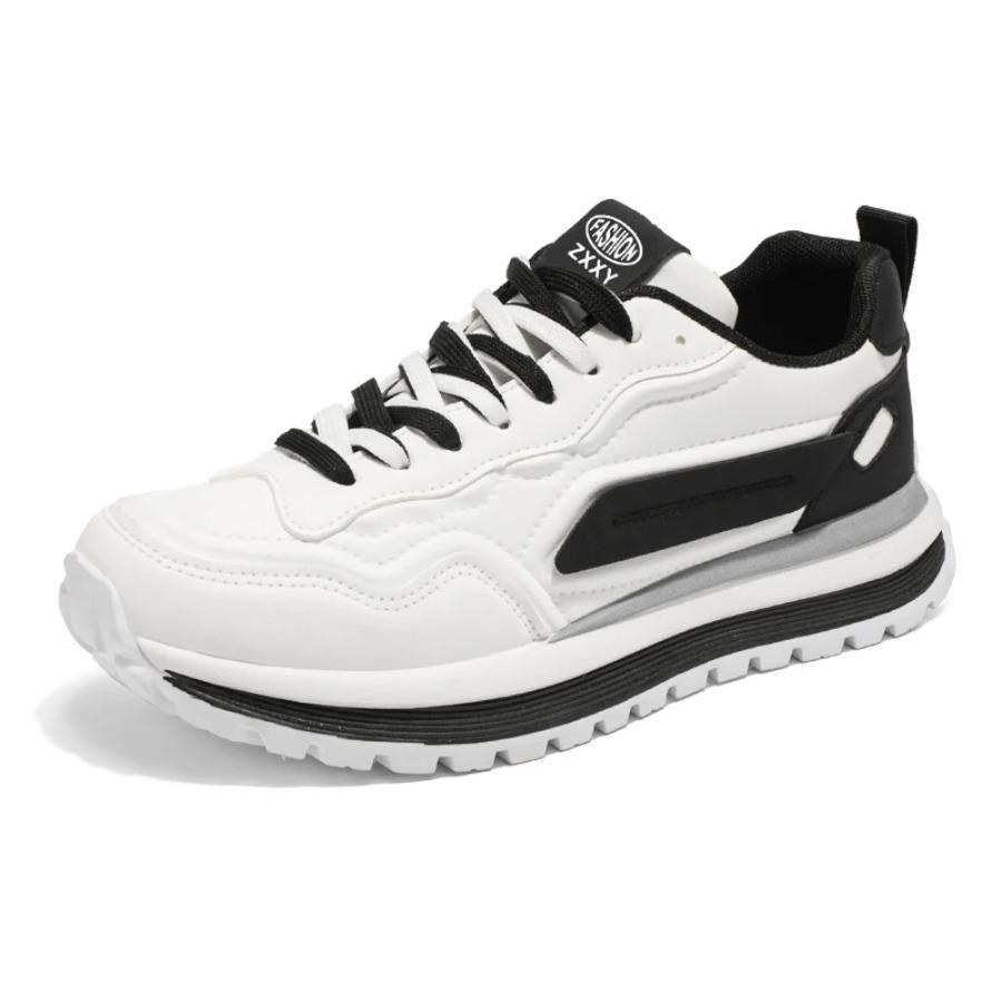 2025 Men's New Leisure Thick Sole Non-slip Spring and Autumn Increase Leisure Sports Men's Shoes Large Size Breathable Loafers