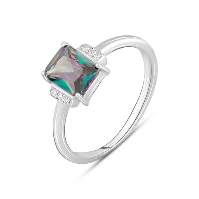 Silberring mit mystischem Topas 2,48 ct (2112945)