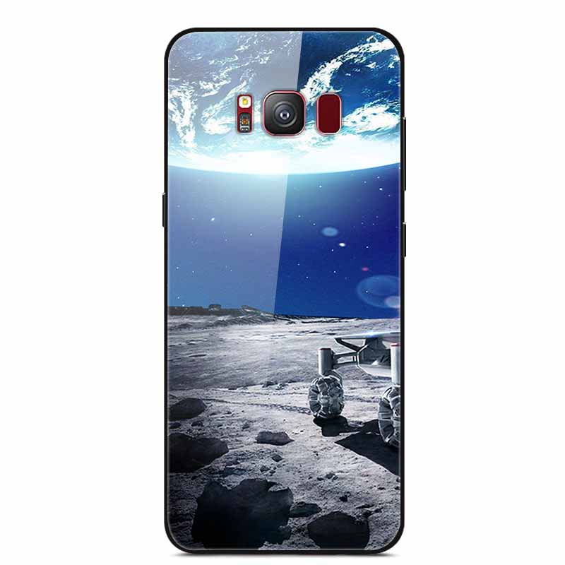 Glass Back Cover For Samsung S8 Plus Phone Case S8Plus Hard Tempered Glass Case For Samsung Galaxy S8 Plus Case S 8 Soft Edge