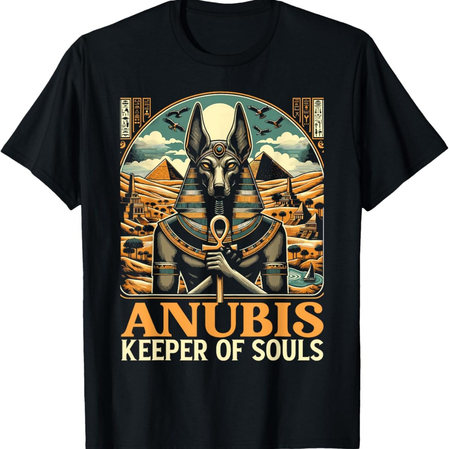 

Анубис Египетская Мифология Божество Пирамида Древний Египет Футболка XXXXXL чёрный