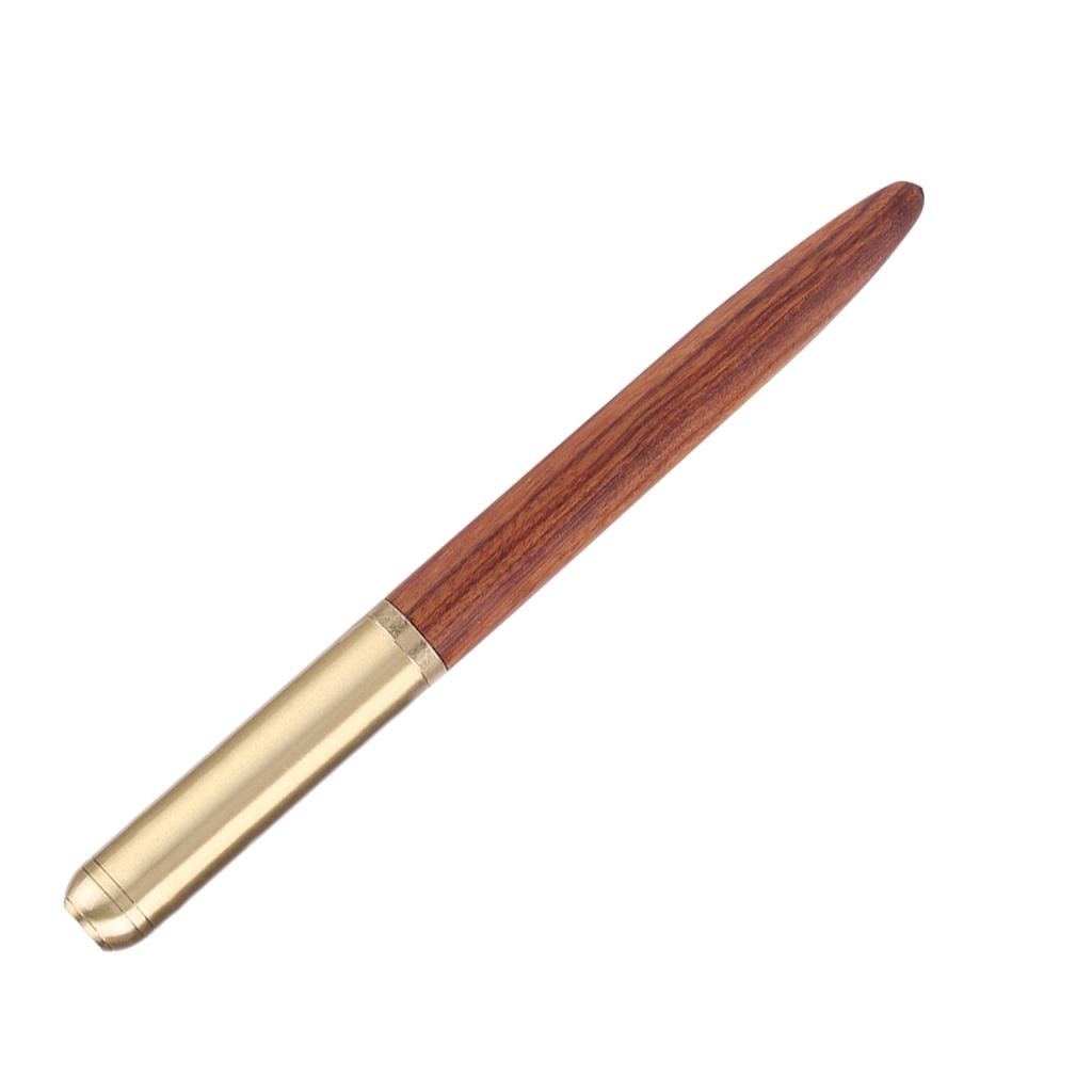 High Grade Wooden Fountain Pen Wood Stationery Business Office Supplies 0.7mm (Rose Wood)