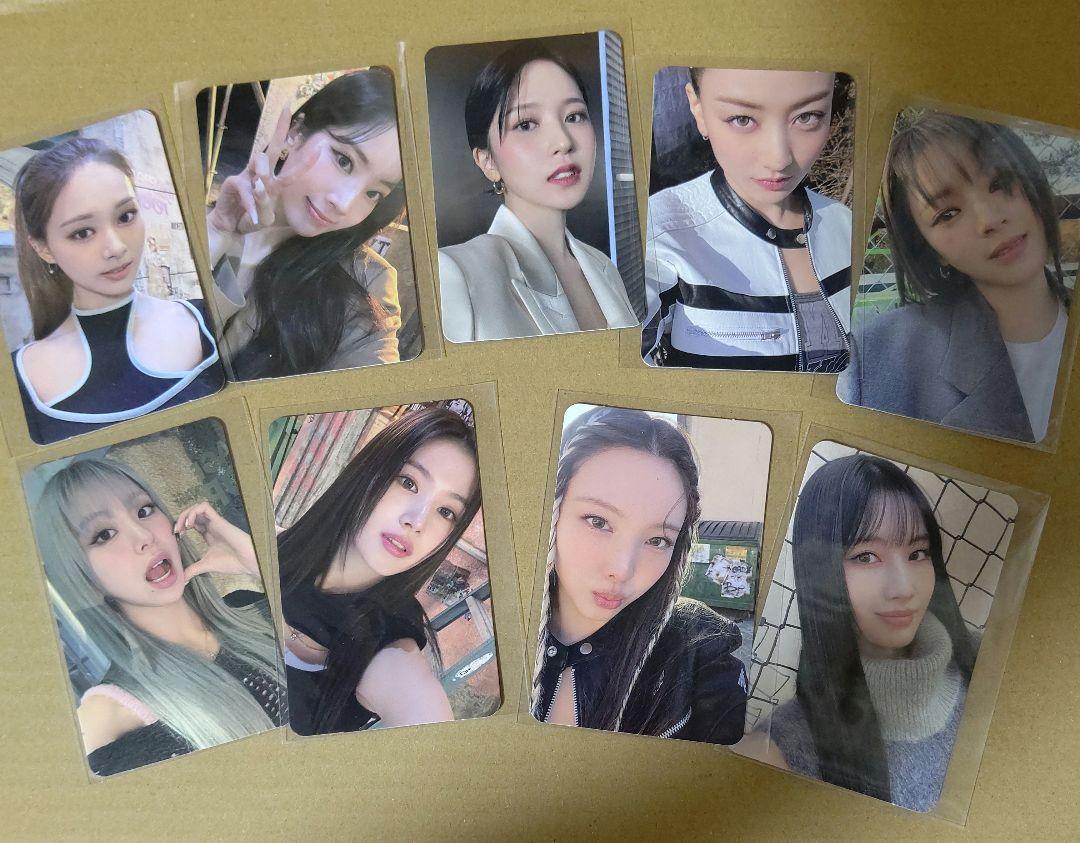 

[Б/У] Бонусные коллекционные карточки TWICE READY TO BE Soundwave, набор из 9 штук