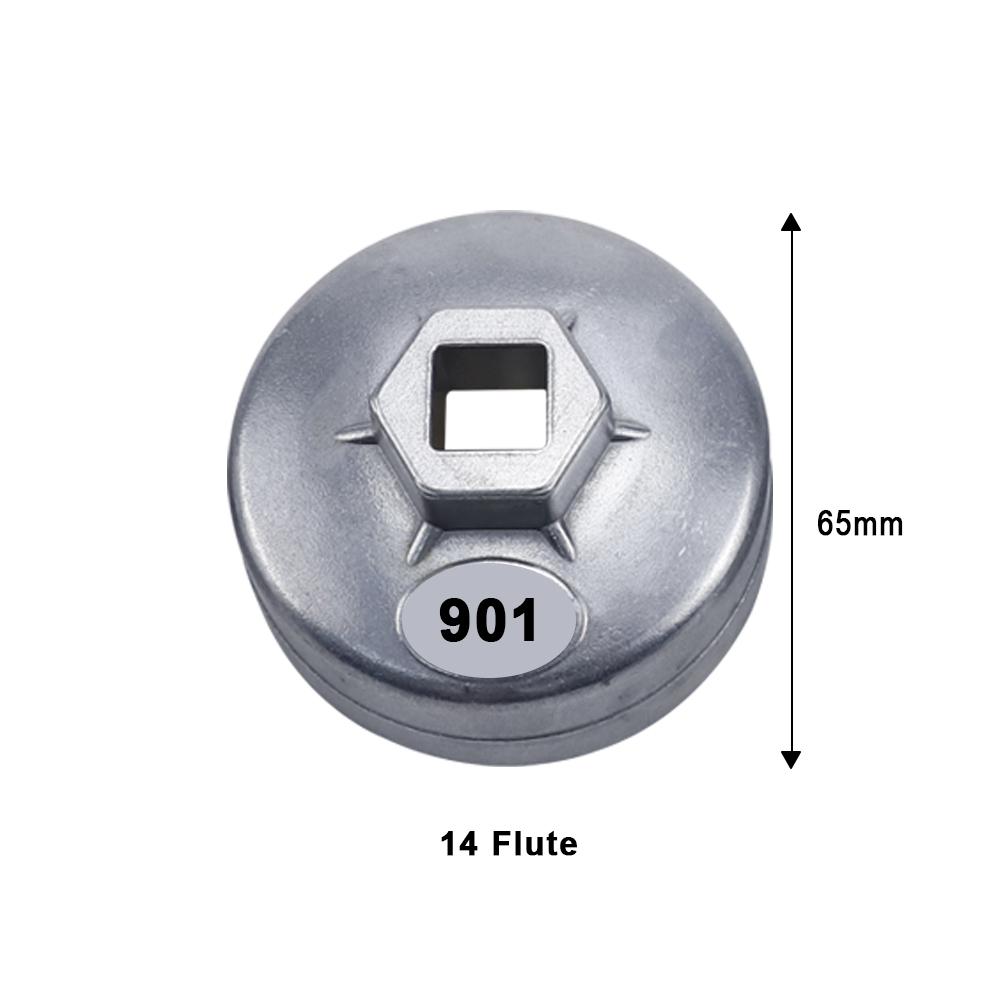 Klucz do filtra oleju Nasadka Zdejmowanie 65mm 67mm 74mm 14-15 Ząbków Aluminium 901 902 903 904 Dla Toyota Bmw VW Hyundai Jeep