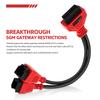 OBD2 Adapter SGW Cable 12+8 adapter Cable Connector Bypass Gateway Protocol Programming for Dodge Ram Jeep Fiat Fca Chrysler MS9