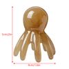 2 Pcs Resin Octopus Comb Head Massager Meridian Scraping Scalp Massage Acupuncture Spa Body Home Health Therapy Tool