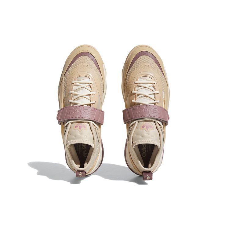 Adidas Streetball 3 Magic Beige Purple Unisex Sneakers Brown Wonder-White FZ5815