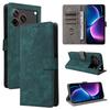 Étui à rabat compatible avec ZTE nubia A57 Étui de protection avec fermeture magnétique Portefeuille Étui de téléphone en cuir