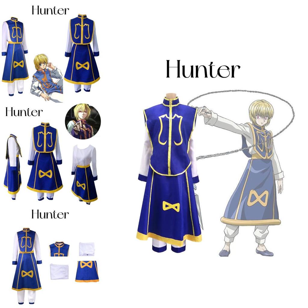 Full-time Hunter Kurapika Cosplay Costume For Anime Role-playing