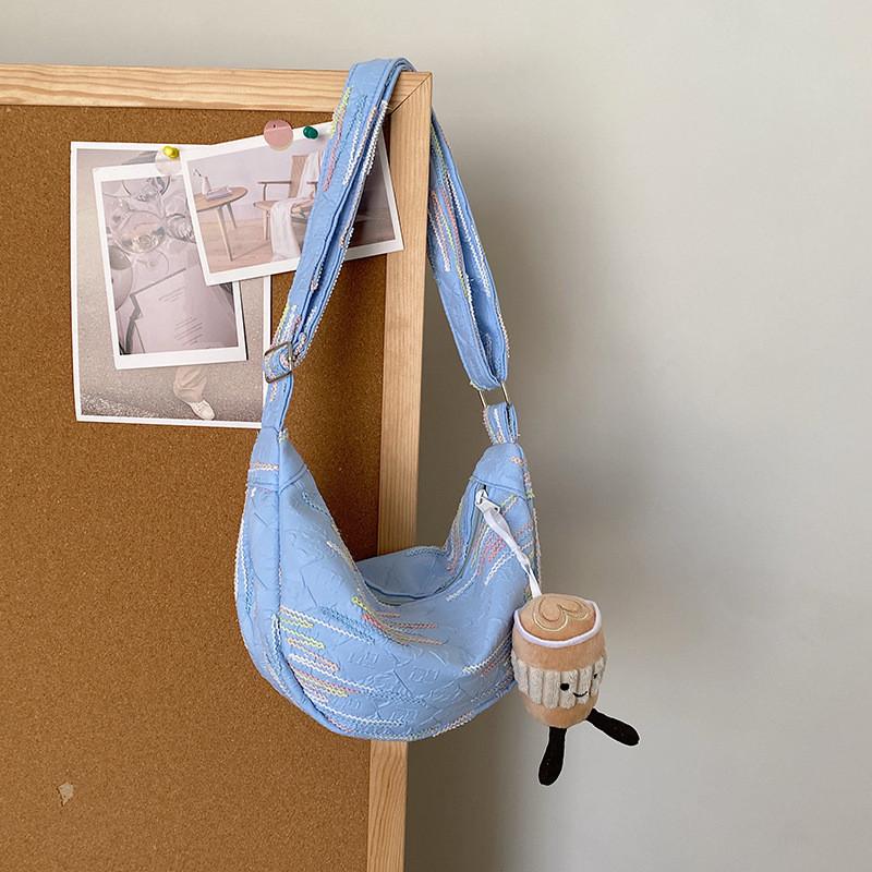 Chic And Fashionable Shoulder Dumpling Bag With Durable Composite Material For Trendsetters