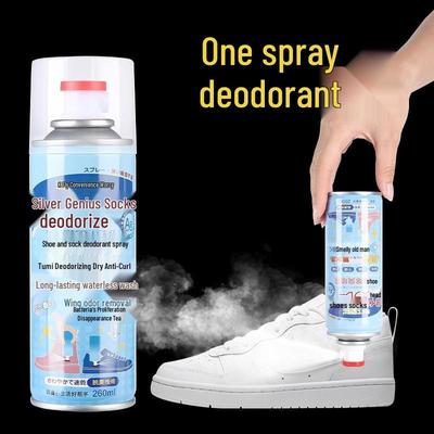 Oferta Exclusivă pentru Noii Venitori: Spray Deodorant pentru Pantofi și Șosete – Eliminare Mirosuri & Sterilizare Antibacteriană, 2 Flacoane