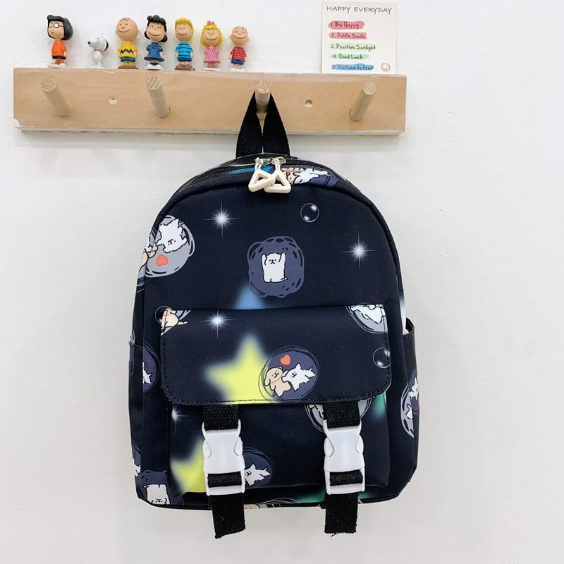 Dog Cute Maltese Cartoon Patterned Children Backpack For Boys And Use Girls