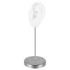 Piercable Silicone Ear Model Zinc Zinc Alloy Stand Earrings Display Stand Human Ear Model Rack  Crafts DIY
