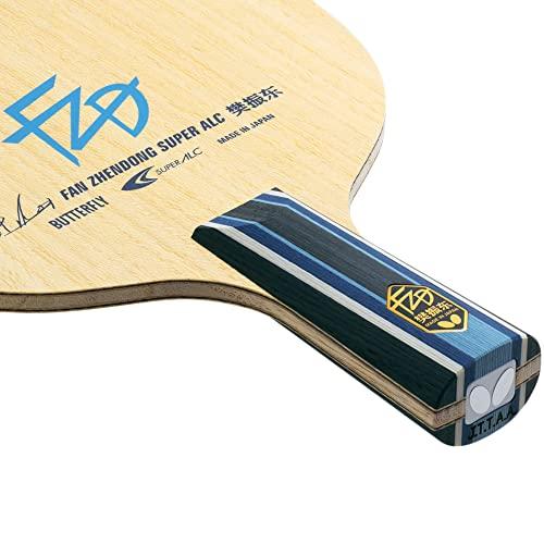 Butterfly Table Tennis Racket Fan Zhendong SUPER ALC-CS Chinese Style Pen 24200 Blade Size: 161 x 150mm (Round)