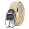 Men's and Women's Woven Belts Elastic Women's Korean Version Versatile Student Belts