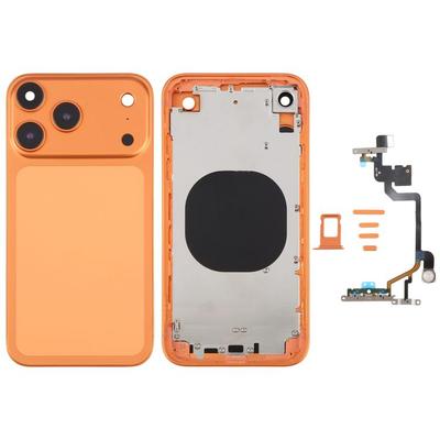 Zadný kryt s vzhľadom imitujúcim iP17 Pro pre iPhone XR(Oranžová)