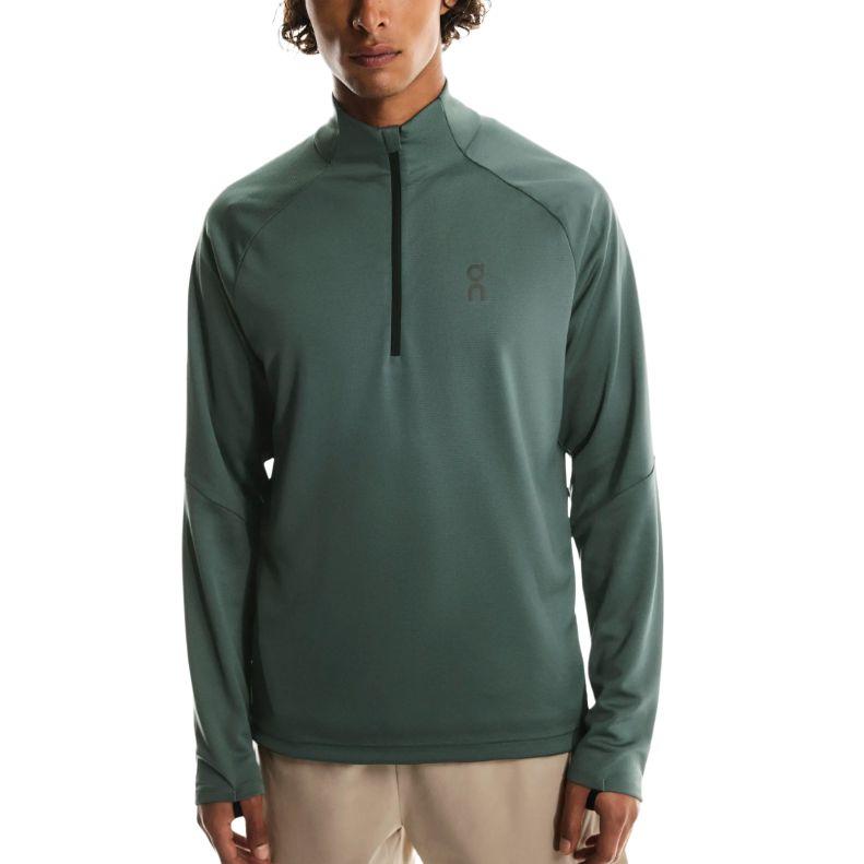 On Climate Stand Collar Sports Warm Breathable Lg Sleeve T-Shirt Men Tops 1ME10600153