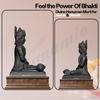 Black Hanuman Ji Idol Statue for Car Dashboard - Divine Bajrangbali Murti, Perfect Hindu God Gift Item and Home Puja Decoration