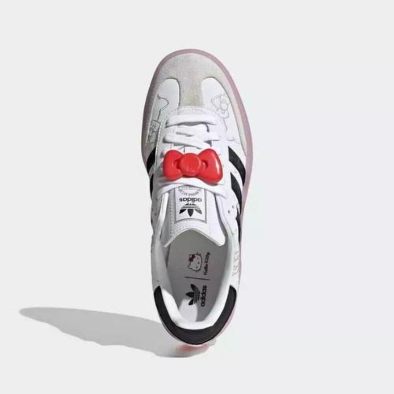adidas Hello Kitty x Sambae White Black Clear Pink W - IG4450