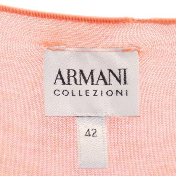 Armani Collezioni Long Sleeve Tunic 42 Orange Series Women Used