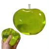 Squishy Green Pink Apple Squeezable Ball Stress Relief Fidgets Toy Slow-Rebound Decompression Toy Birthday For Friends Gift