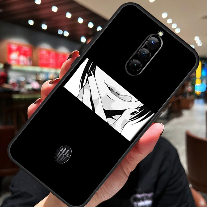 Sad Japanese Girl Case For ZTE Nubia Red Magic 10S 10 8 9 8S 9S 11 Pro Plus 10 Air 5G 6R 6 7 6S 7S Pro Cover