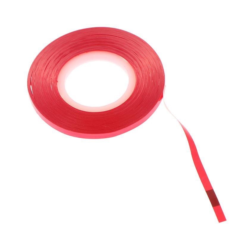 1 Rouleau Rouge 1/8″ Bande d'Épissage de Cassette Magnétophone Bande d'Amorce Bande Joint Remplacement Base Bande Spéciale