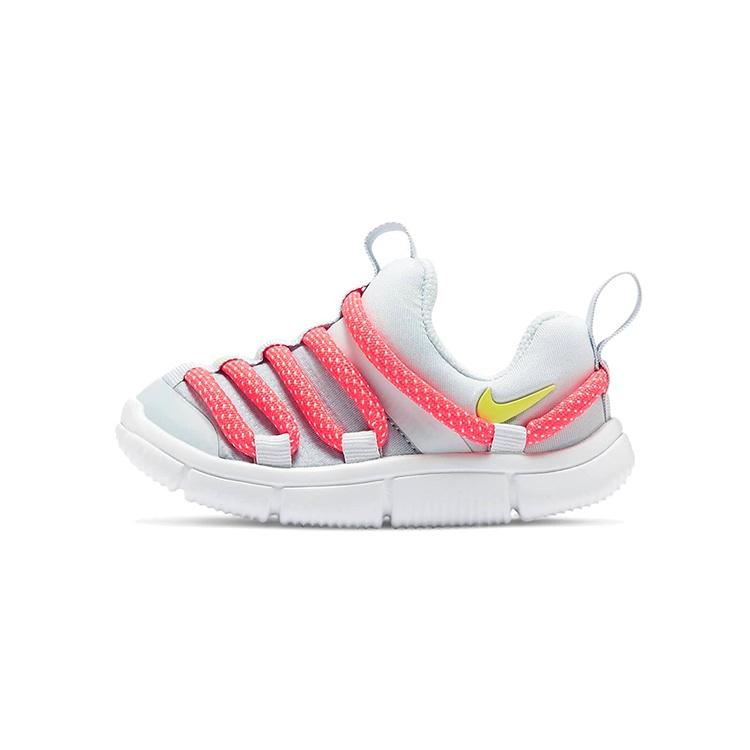 (TD) Nike Novice Gray/Pink/Yellow Baby AQ9662-009 EU 22